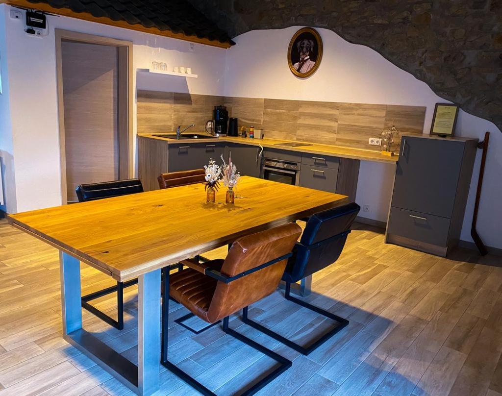 Apartmán Beim Hooch "Christ" Brucktal Exteriér fotografie